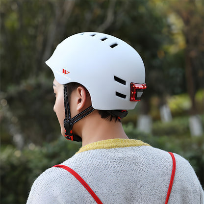 Casco con luz trasera Casco de ciclismo para bicicleta