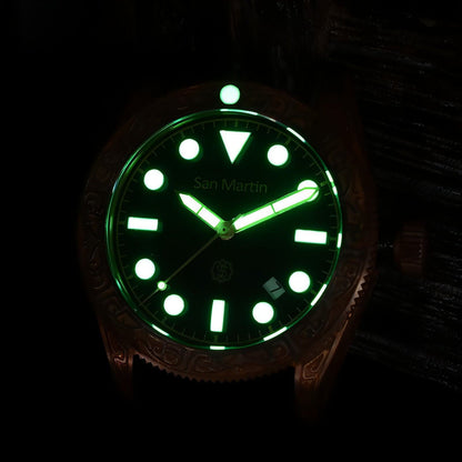 San Martin - Bronze diving watch