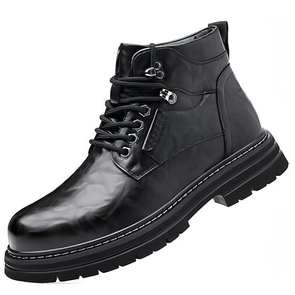 A.1 Men's Fashion British Style High-top Boots