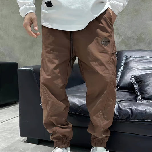 Pantalones de ocio de felpa y gruesos (jeans) para hombre