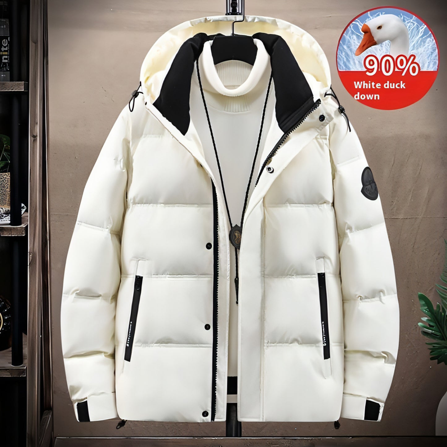 Thickened Warm Down Jacket Male mEN