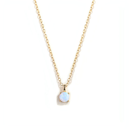 Ladies Temperament Fashion Opal Light Luxury Pendant