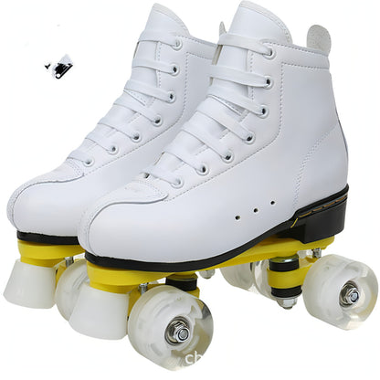 Borg Adult Double Row Skates с полной ковфидкой Flash Flash Flash