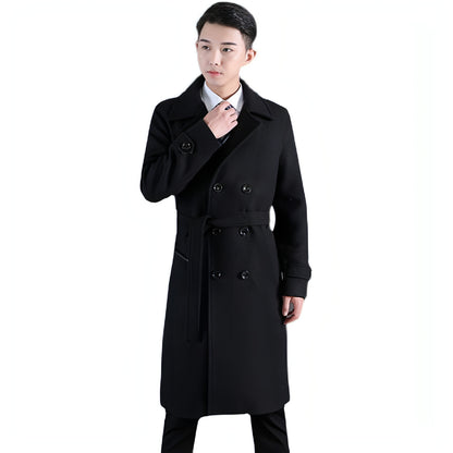 Men's Long Trench Coat