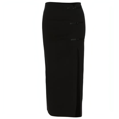 Women's Temperament Commuting Waist  Hip Skirt