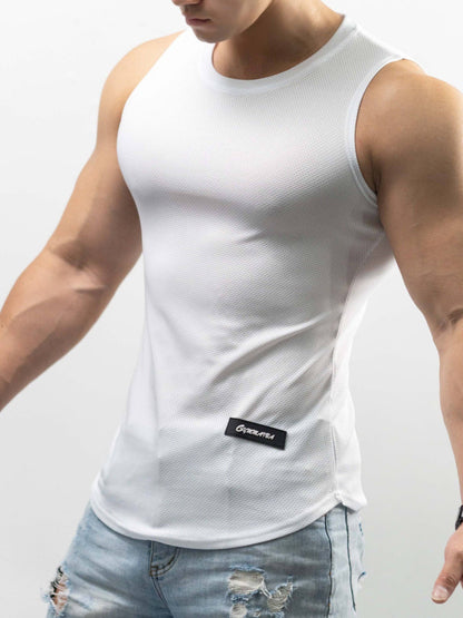 Ice Silk Vest Men's Sport T-shirt Summer