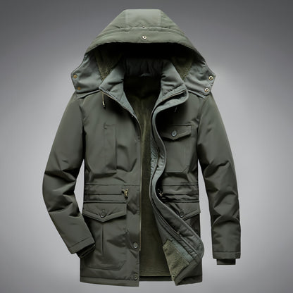 A.1 Lambswool Liner Cotton Coat Jacket Men