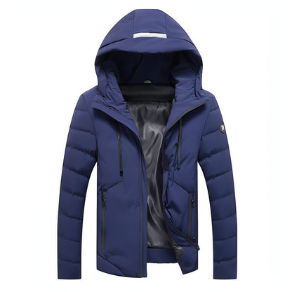 A.1 Men's Hooded Cotton Coat Jacket