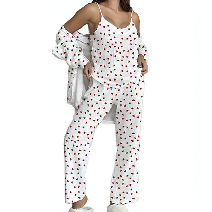 Women's Pajama Suit Casual Breathable Comfortable