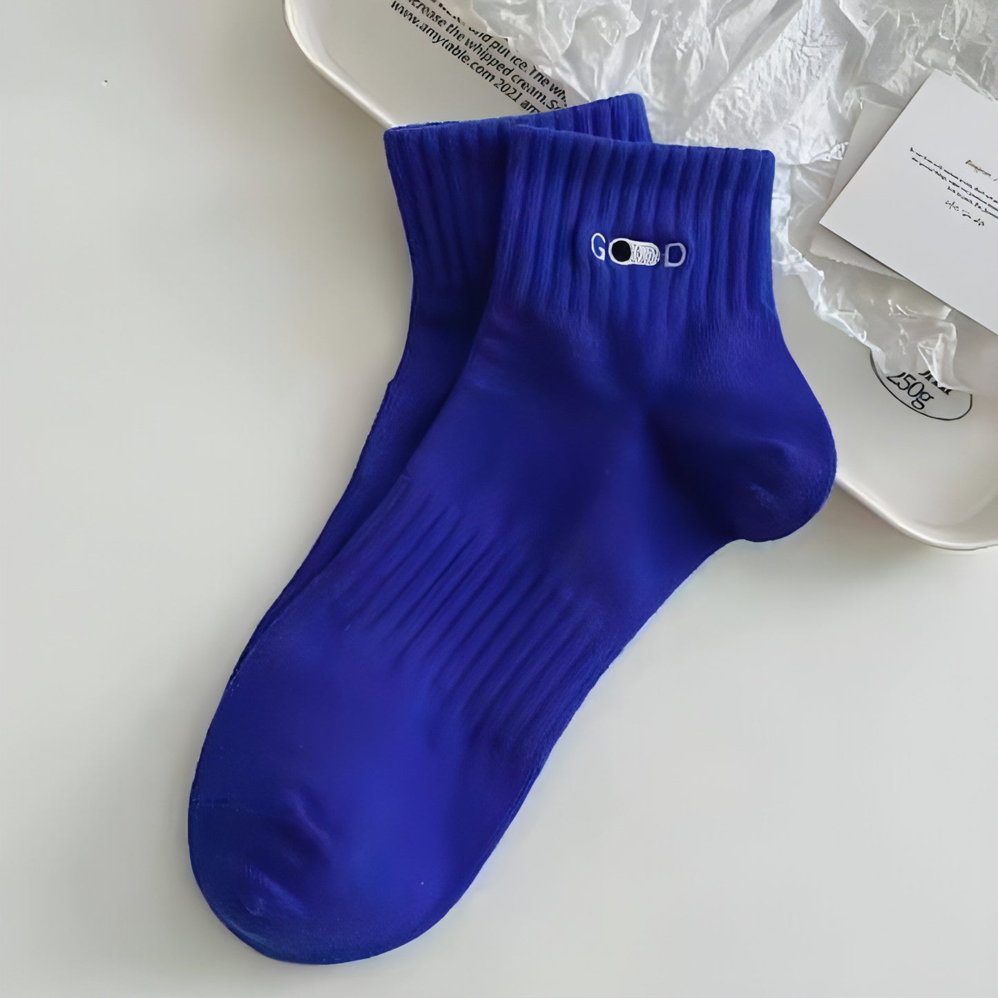 GOOD  - Men's Pure Cotton Deodorant Feetsweat Absorbing Sports Socks