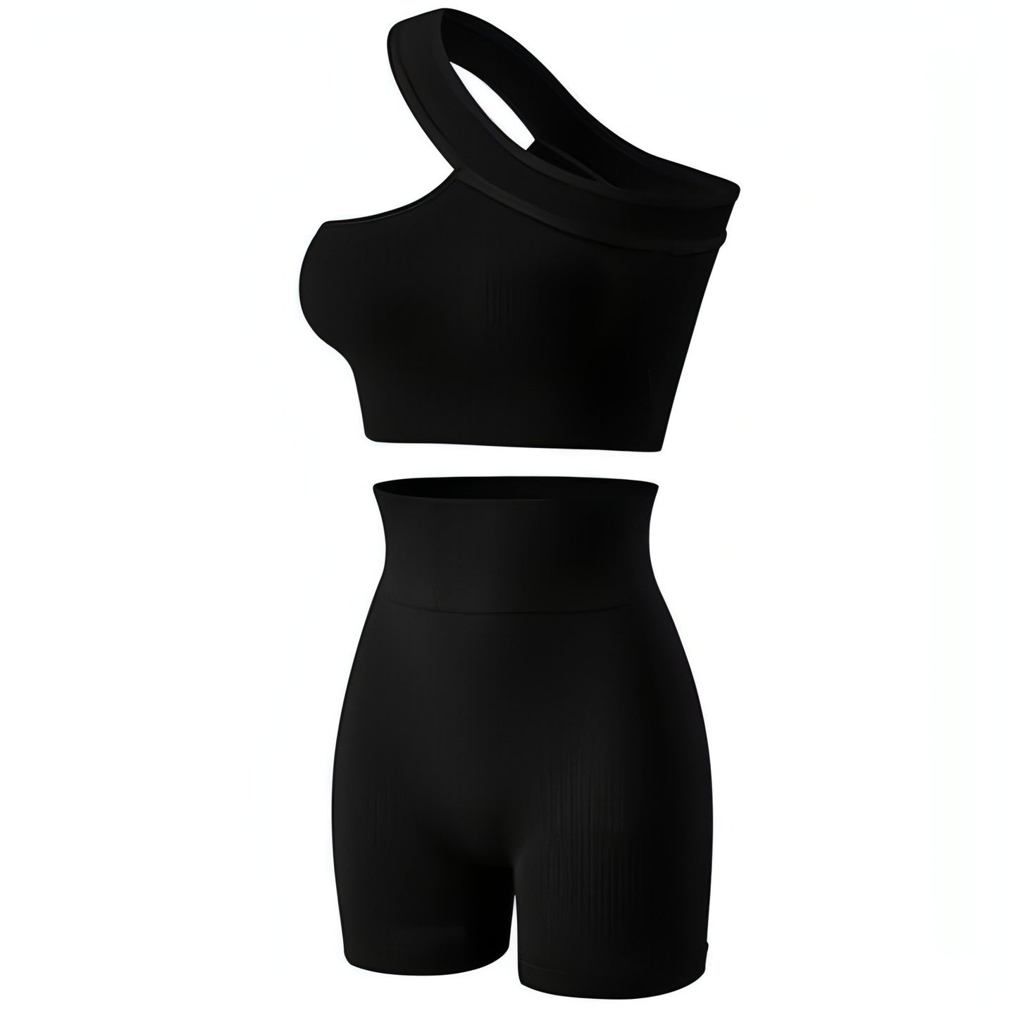 Women's Underwear Sports Fitness Shockproof Off-shoulder Suit Set