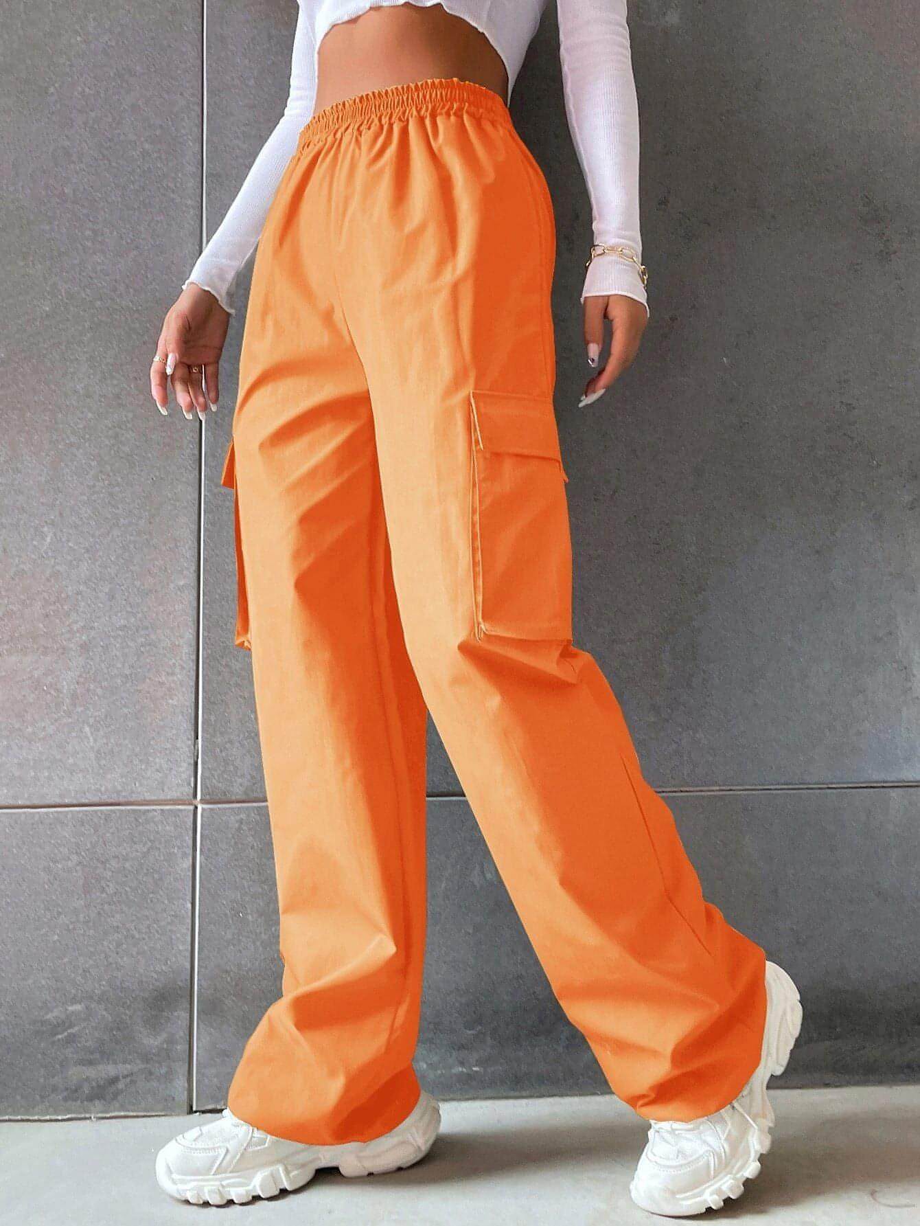 Women Wide Leg Pants Straight Loose (Jeans)