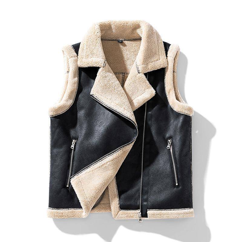 Lambswool Vest Coat Men's Jacket