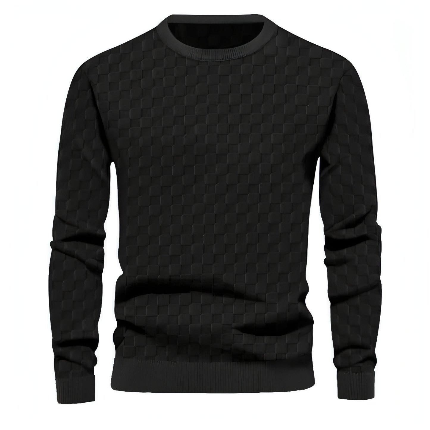 Crew Neck Casual Base Long Sleeve T-Shirt Men