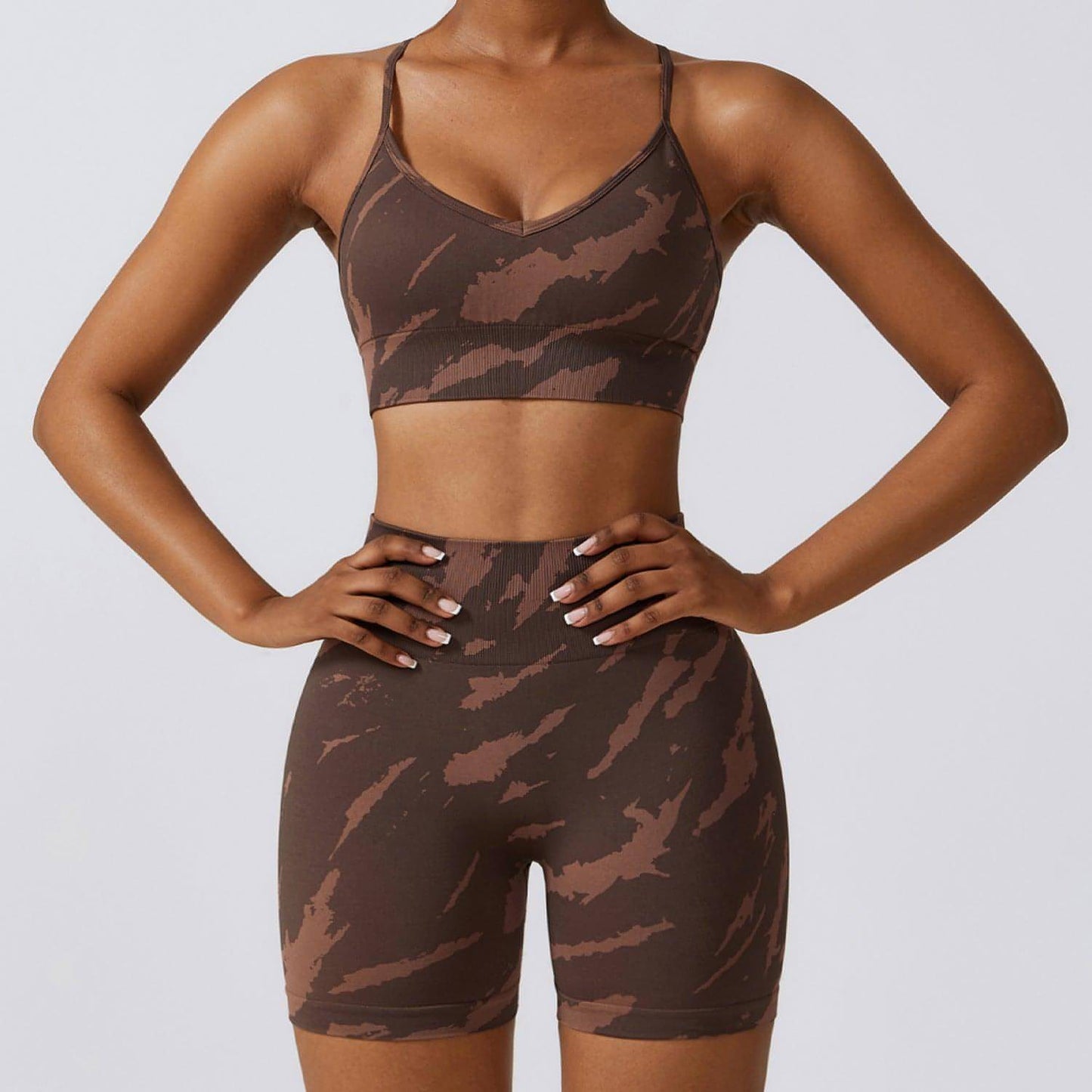 Camouflage Yoga Fitness Suit Women