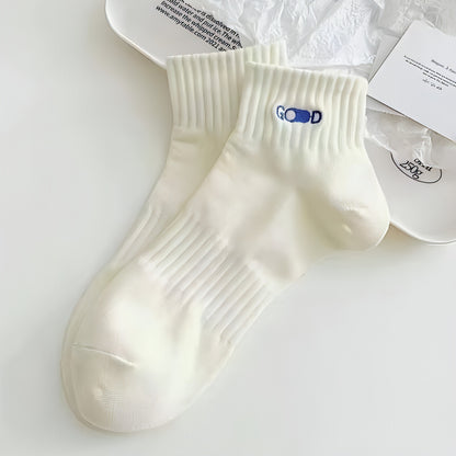 GOOD  - Men's Pure Cotton Deodorant Feetsweat Absorbing Sports Socks