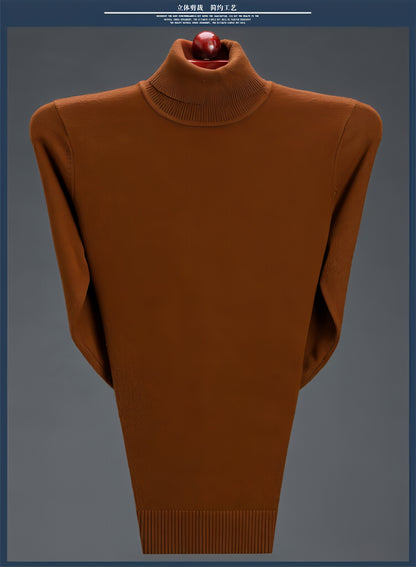 Cashmere Sweater High Neck Thickened Young And Middle-aged Men