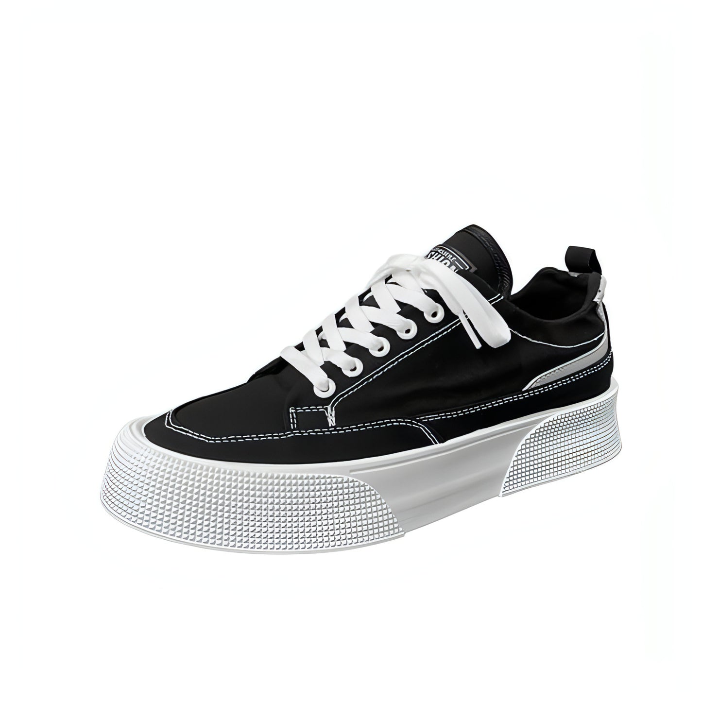 Canvas Breathable Low Top Platform Men's Casual Sneakers