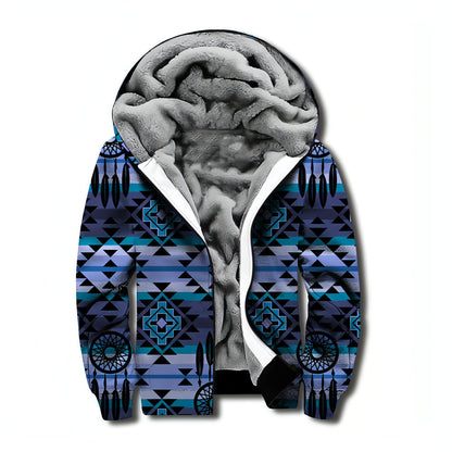 Men's Hooded Printed Sweater