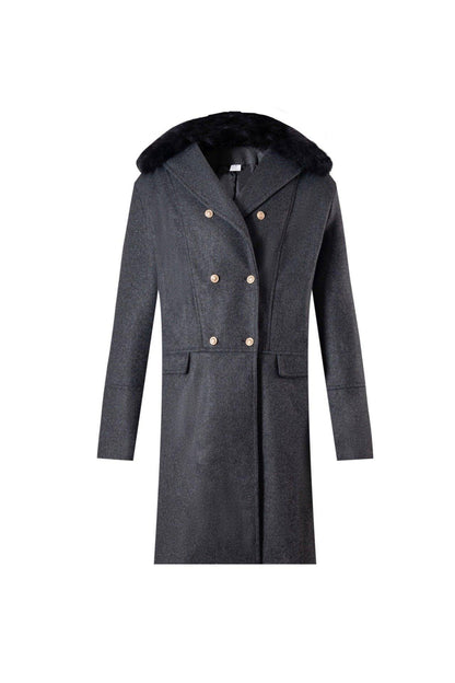 Casual Woolen Men's Trench Coat Men