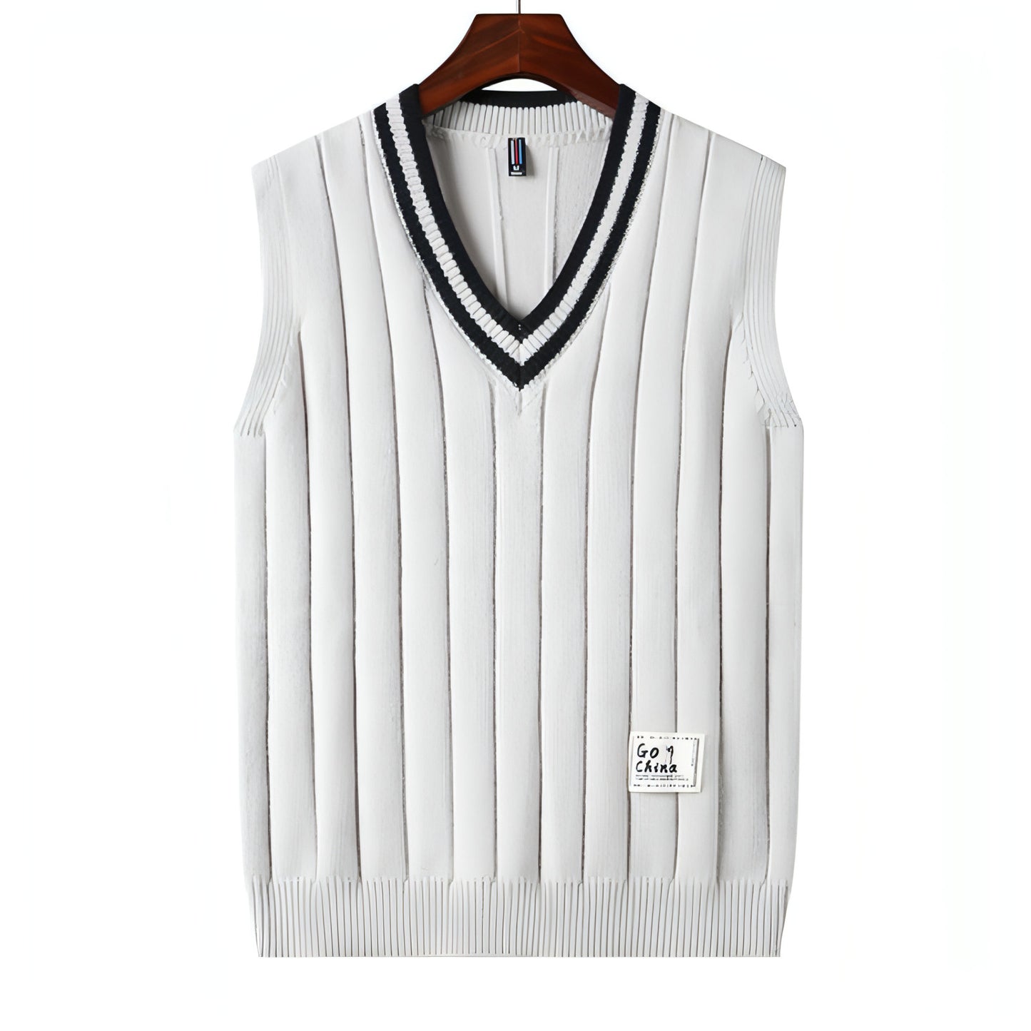 Vest Men's Sleeveless Thermal Sweater