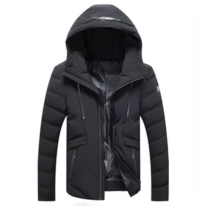 A.1 Men's Hooded Cotton Coat Jacket