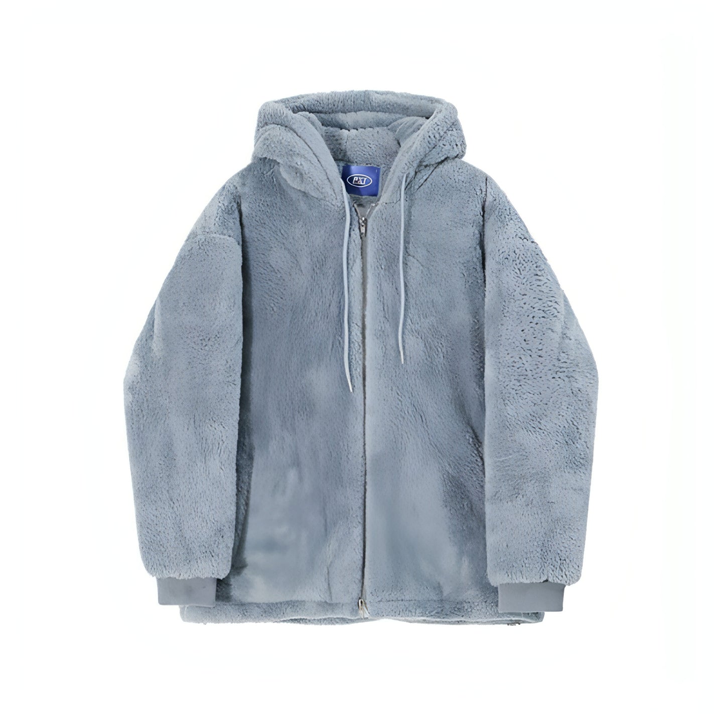 Men's Loose All-match Lamb Wool Thickened Hooded Sweatshirt