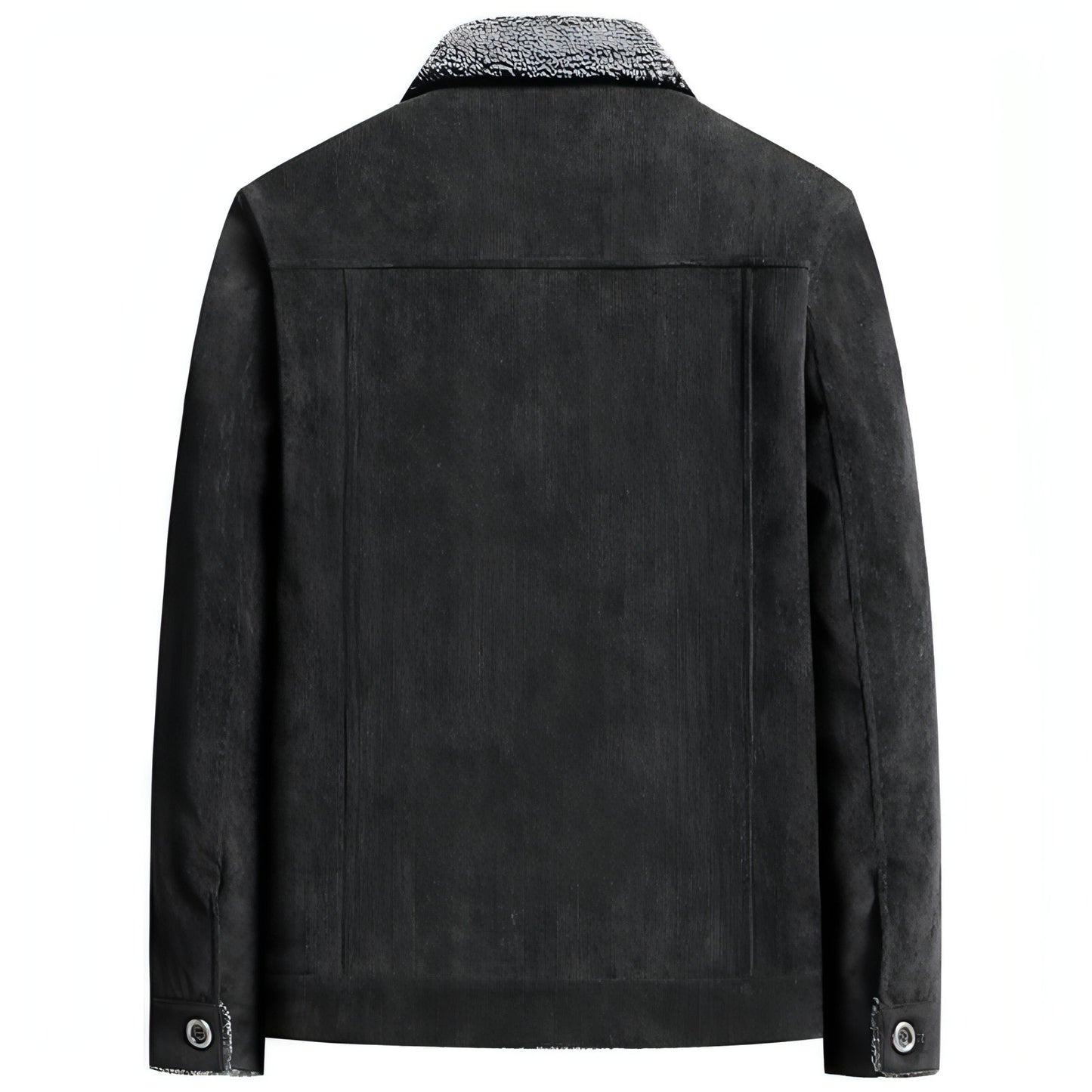 A.1 Men's Fleece-lined CottonCasual Jacket Coat Lambswool