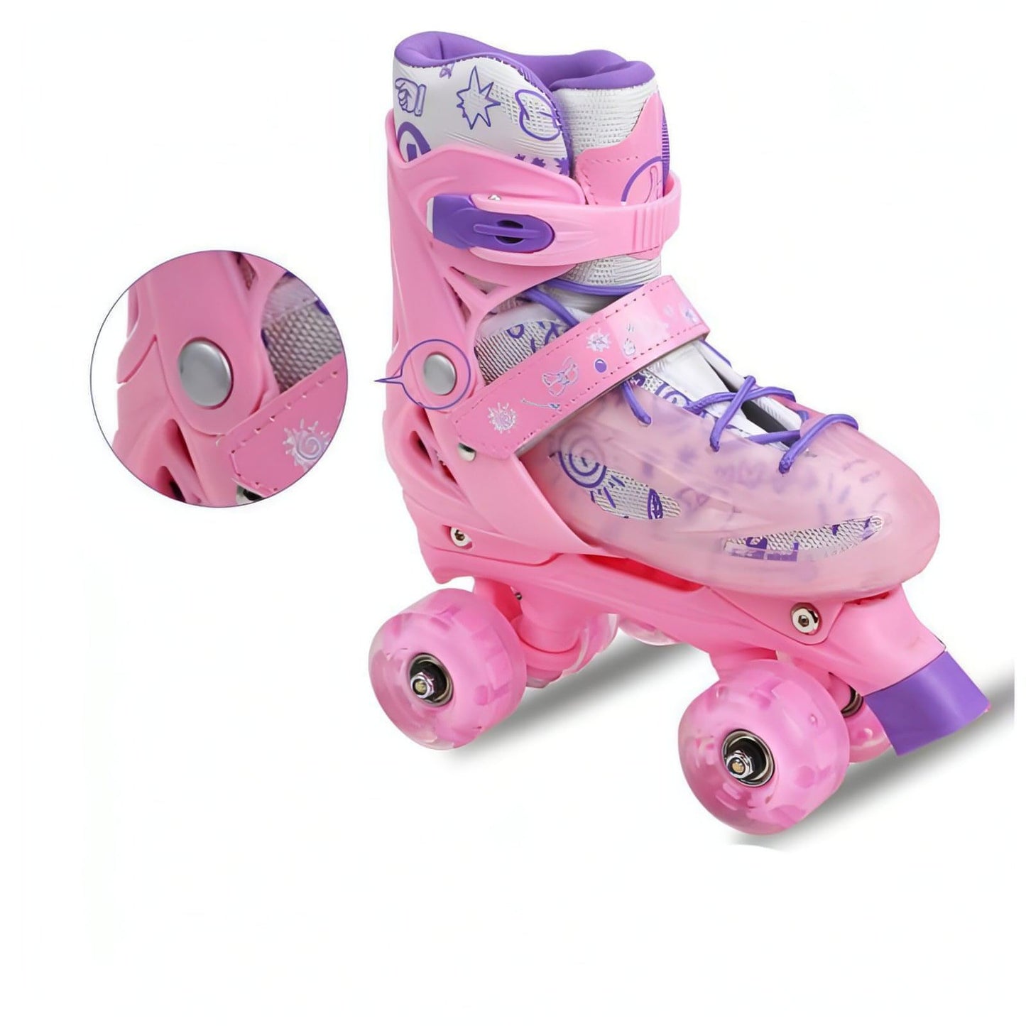 Single And Double Row Children's Interchangeable Skates