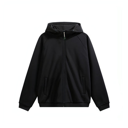 Hydrogen Four-sided Elastic Hooded Jacket Zipper Windproof Fleece Sweater