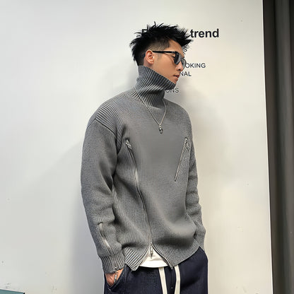 High End Inner Layered Sweater Men