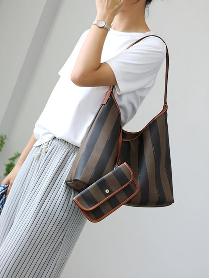 Head Layer Cowhide Commuting Bag For Women