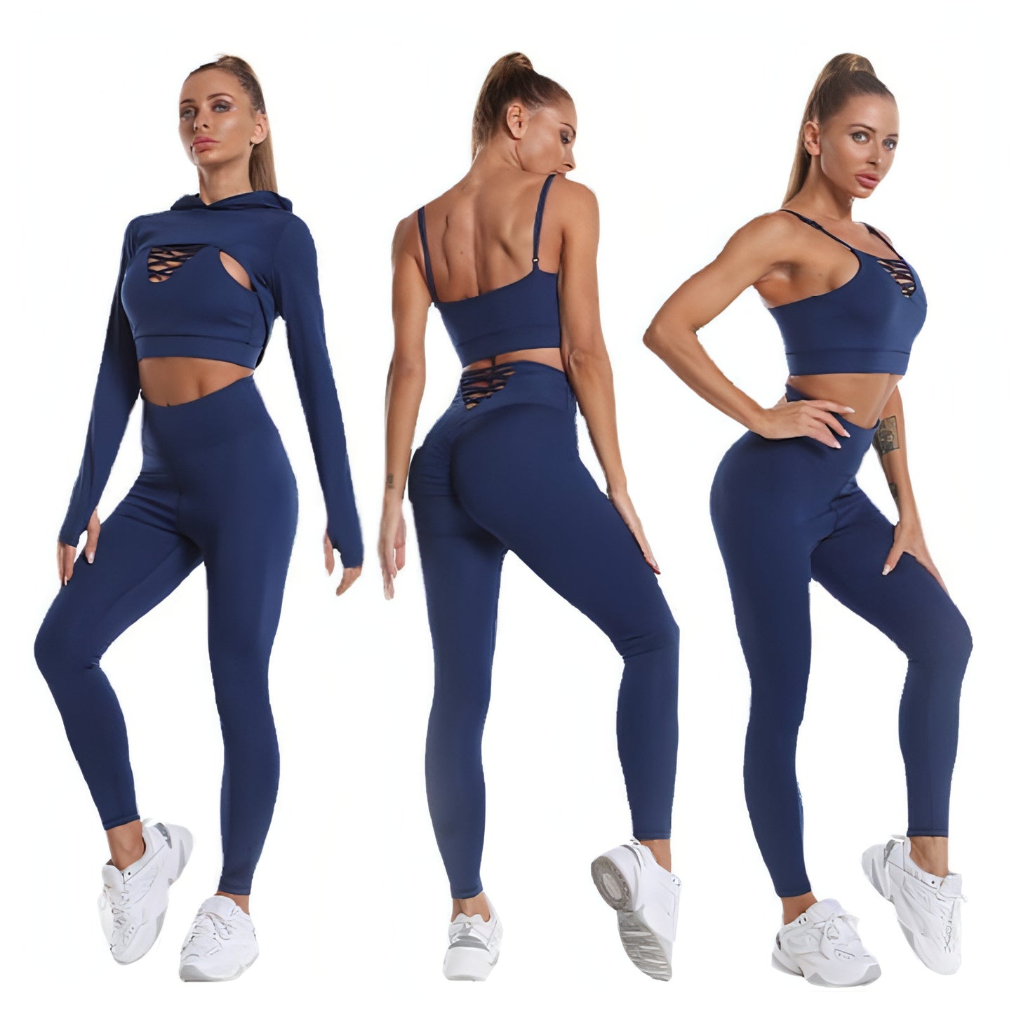 Yoga Fitness Leggings Sport Fitnessstudio Outfits Kleidung