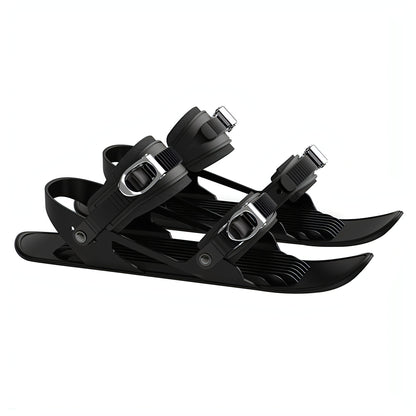 Mini-Ski-Skates, tragbares kurzes Skiboard, verstellbare Skates für Schnee