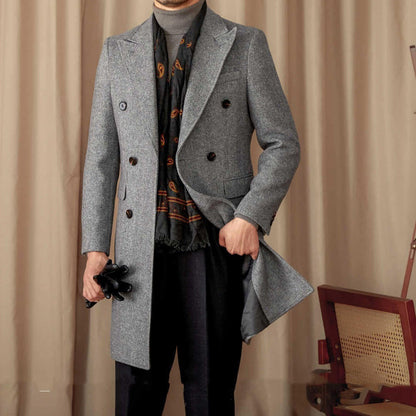 Italian Slim Fit Warm Coat For Men