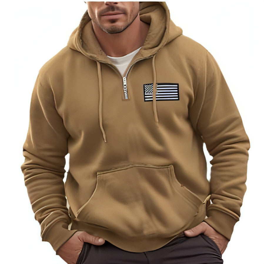 Sweater Men's Autumn New Casual Fashion Fashion Brand Hooded Trend