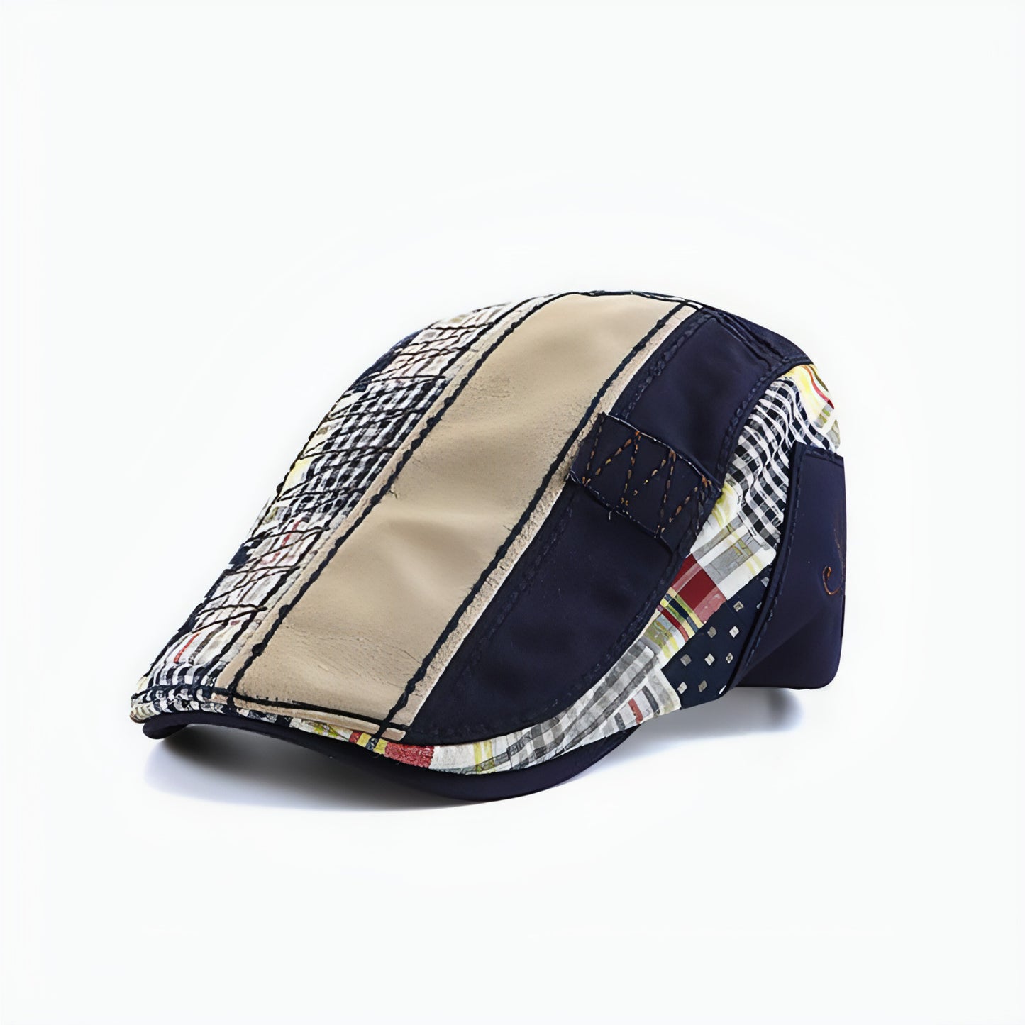 Gorra con visera estilo británico informal para hombre