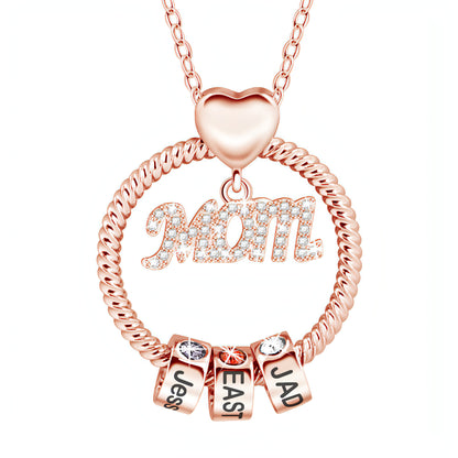 Engraved Birthstone Name Necklace – Personalized Jewelry for Women