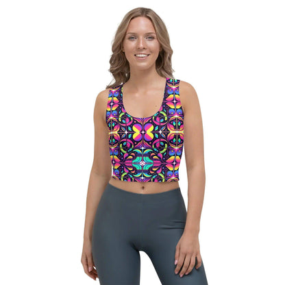 Z. Fluorescent -Crop Top WORLDSHOP