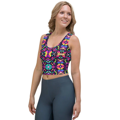 Z. Fluorescent -Crop Top WORLDSHOP