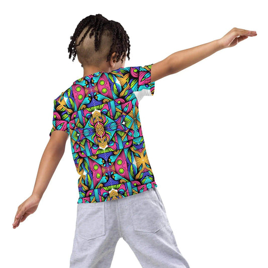 Z. Fluorescent - Kids crew neck t-shirt WORLDSHOP