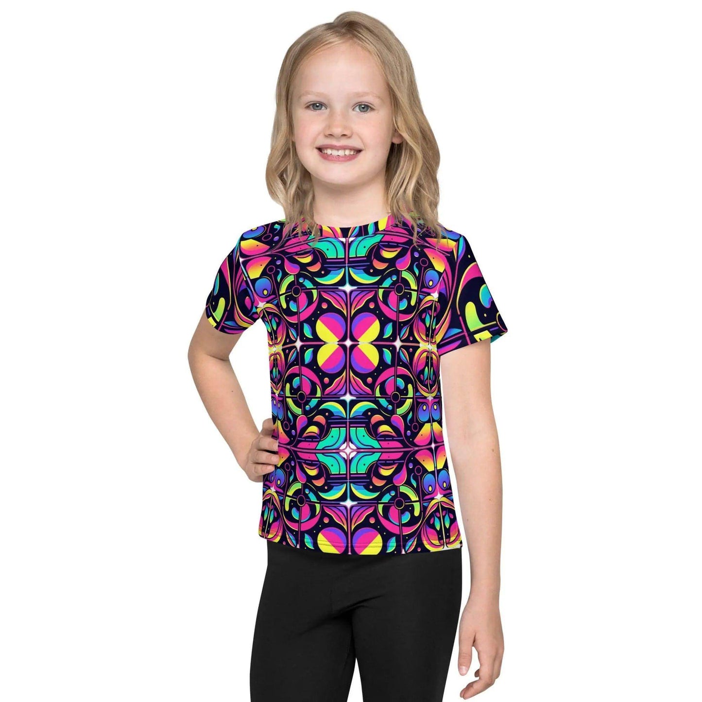 Z. Fluorescent - Kids crew neck t-shirt WORLDSHOP