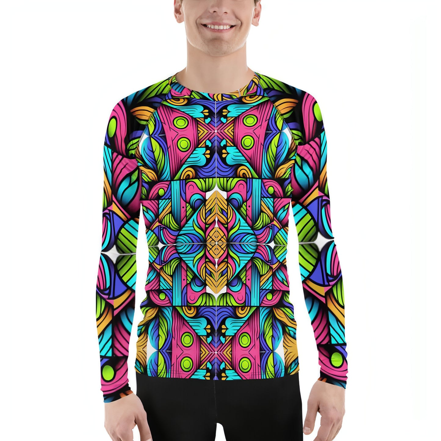 Z. Fluorescent - Men's Rash Guard WORLDSHOP