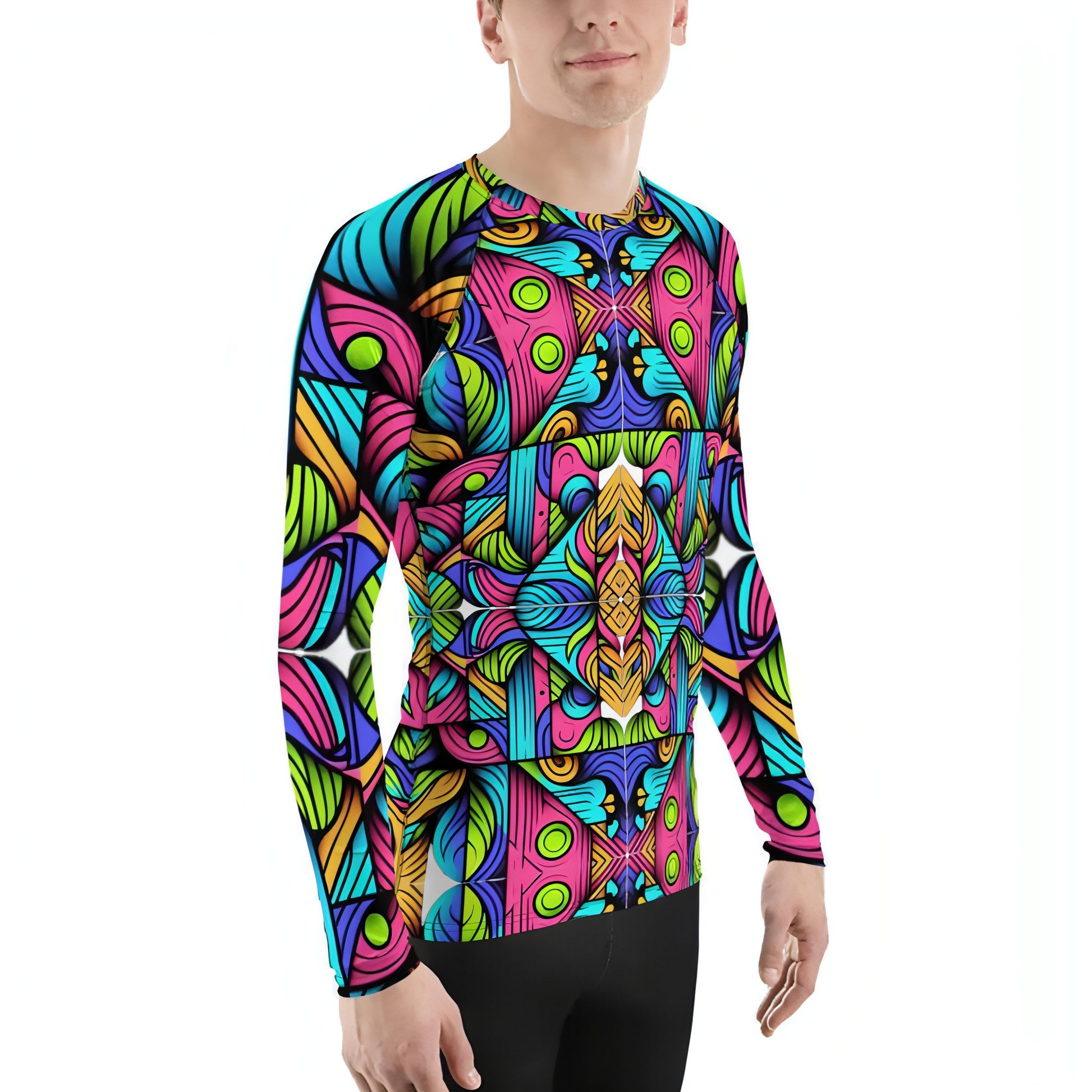 Z. Fluorescent - Men's Rash Guard WORLDSHOP