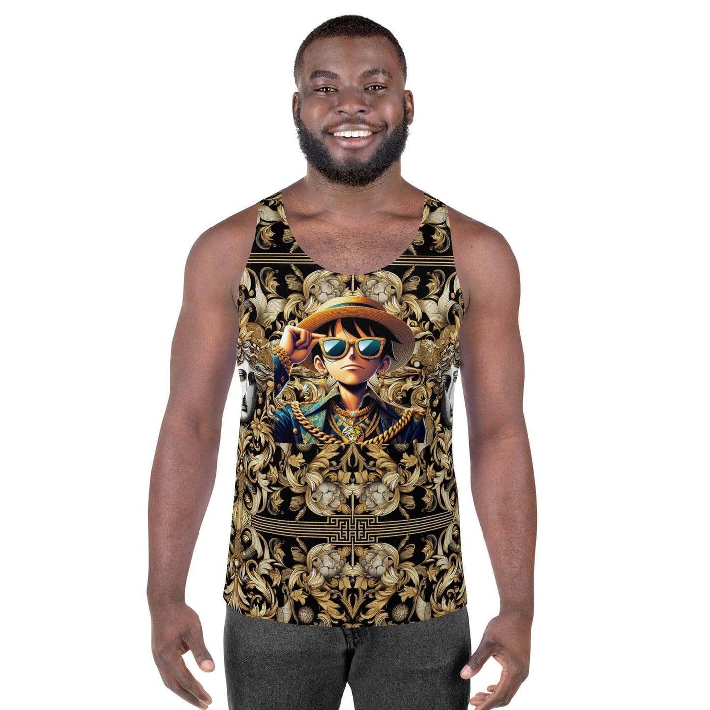 Camiseta sin mangas unisex Pirate Designer 2