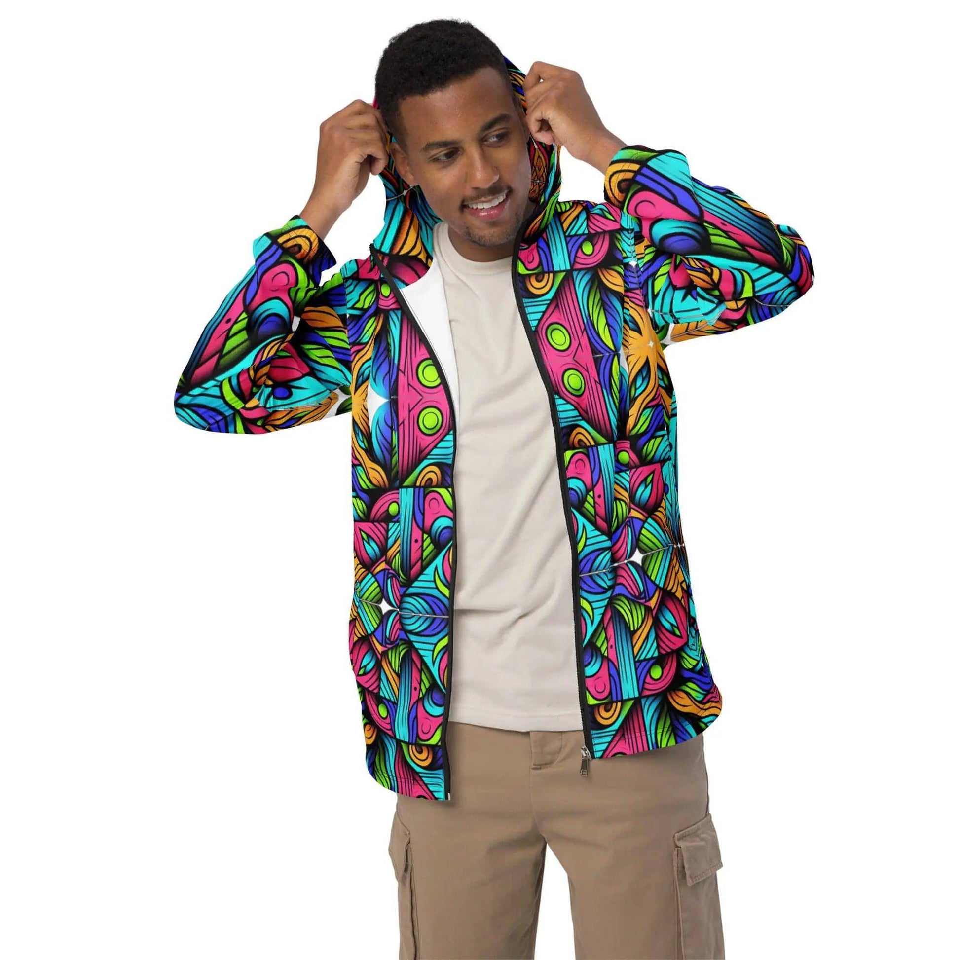 Z. Fluorescent - Men’s windbreaker WORLDSHOP