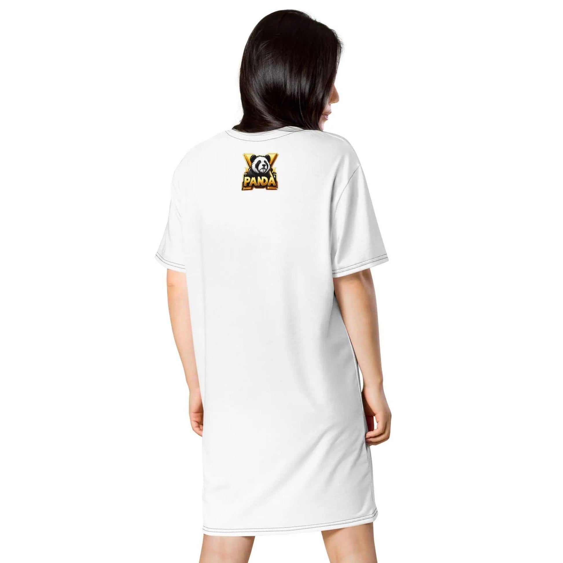 Z. T-shirt dress Panda X Girls WORLDSHOP