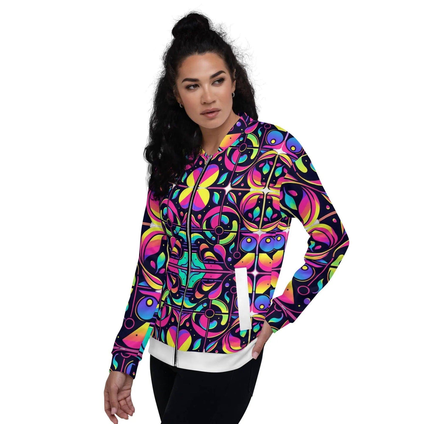 Z. Fluorescent - Unisex Bomber Jacket WORLDSHOP