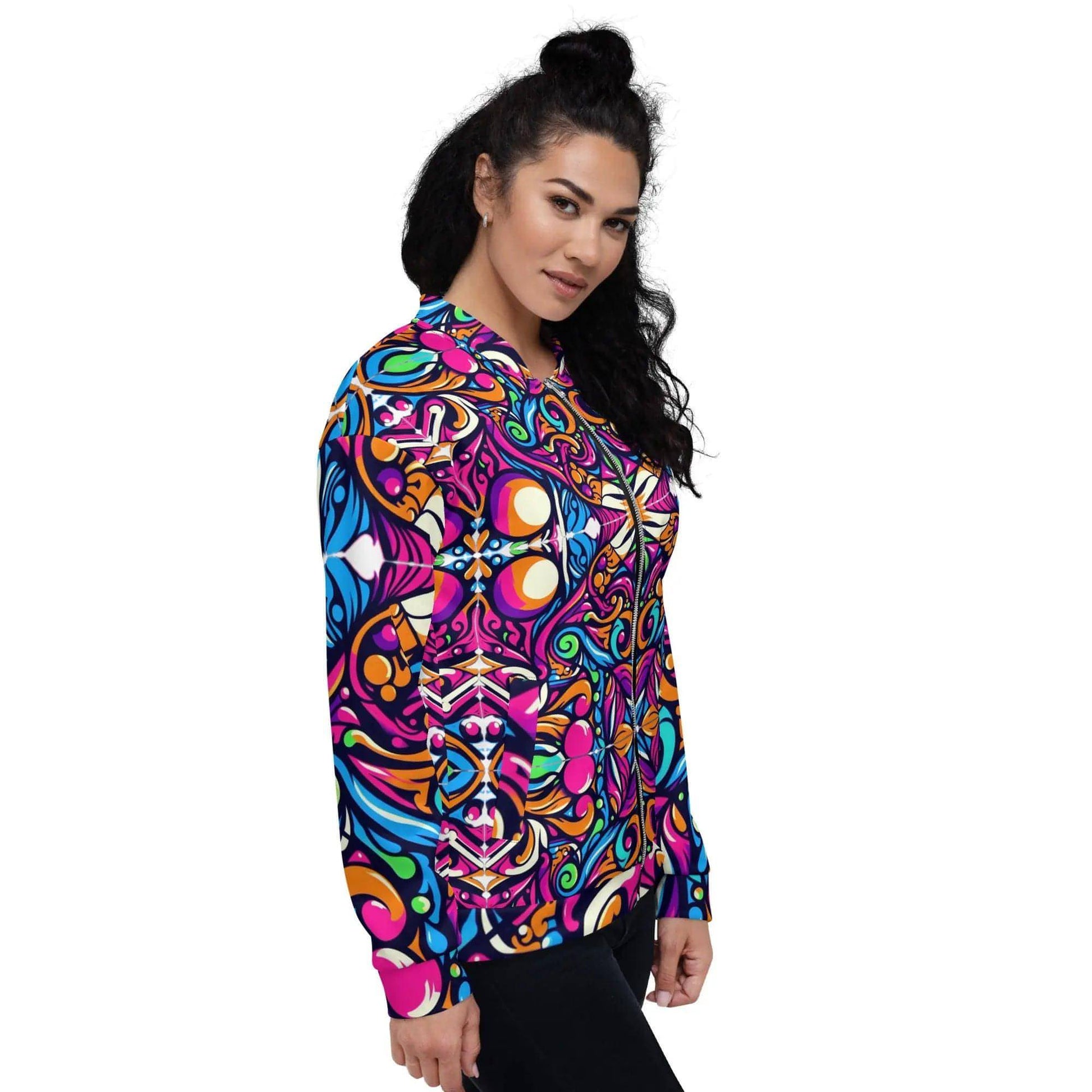 Z. Fluorescent - Unisex Bomber Jacket WORLDSHOP