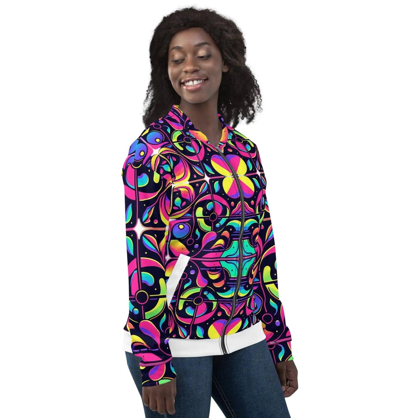 Z. Fluorescent - Unisex Bomber Jacket WORLDSHOP